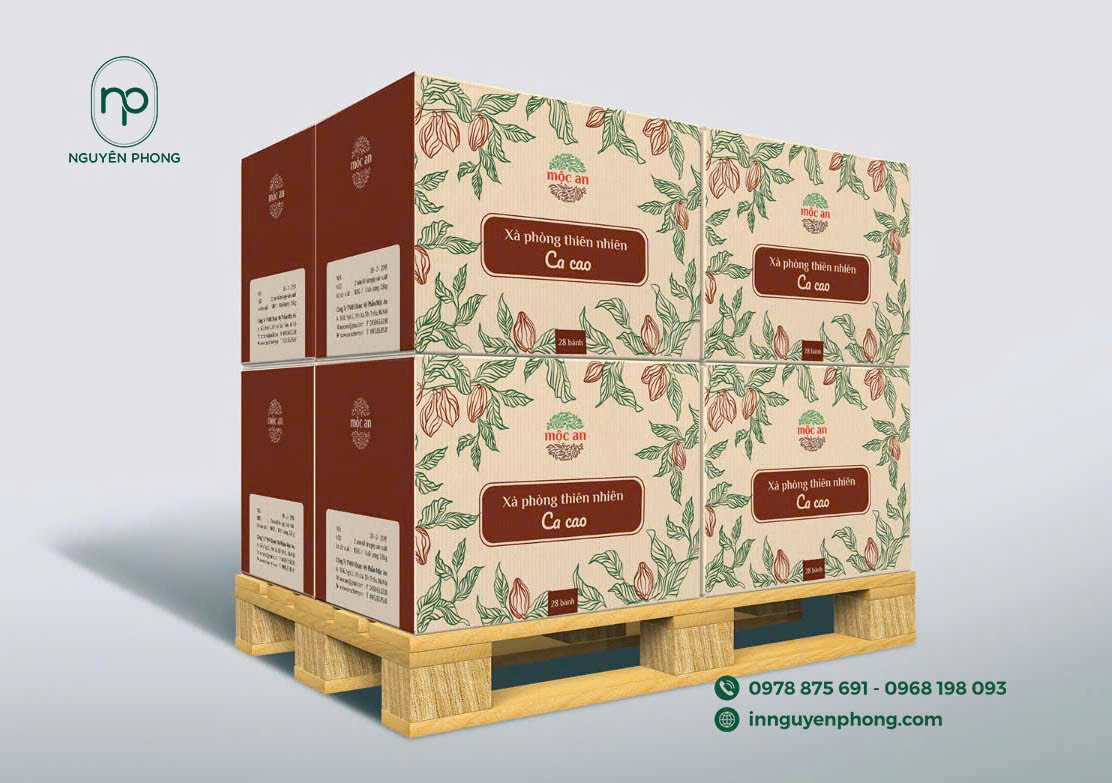 thùng carton dựng trái cây